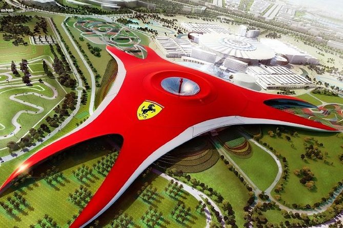 Sheikh Zayed Mosque and Falcon Hospital With Ferrari World Tour