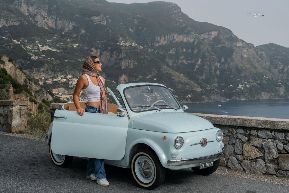 Sorrento and Amalfi Coast: Tour in Fiat 500 Spiaggina - Key Points