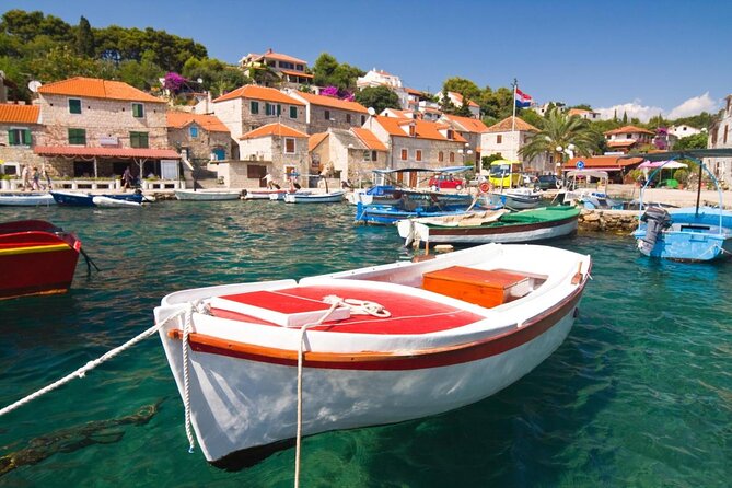 Split: Half-Day Blue Lagoon, Shipwreck and Trogir Boat Trip - Key Points