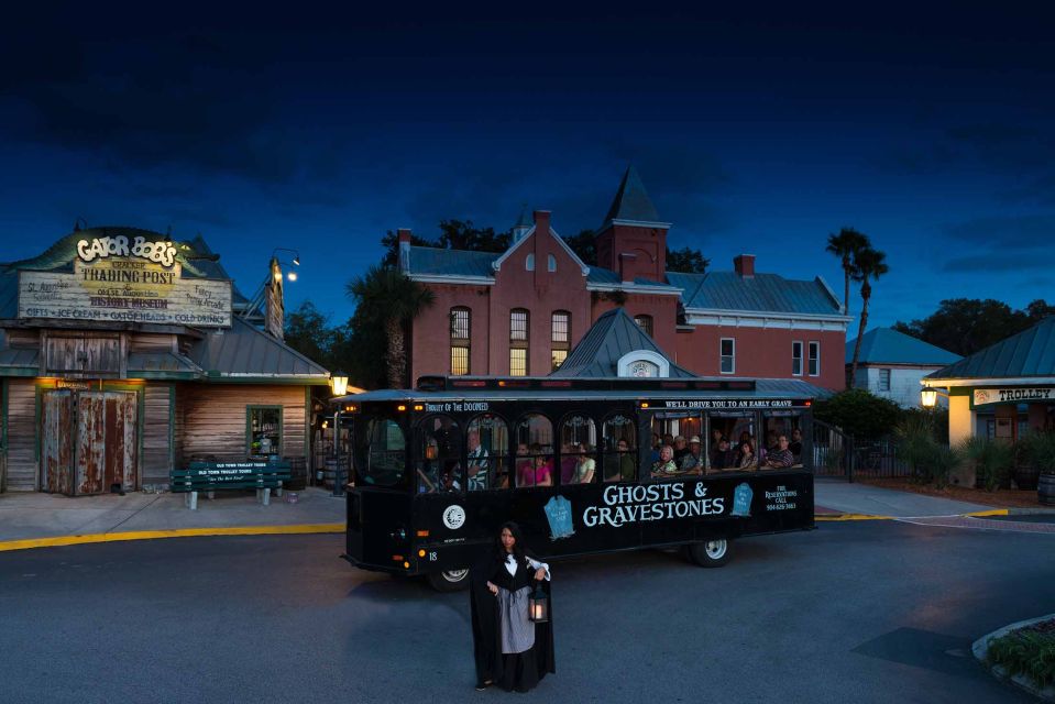 St. Augustine: Ghosts and Gravestones Old Town Trolley Tour - Key Points