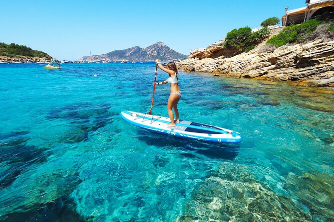 stand up paddle course in the beautiful bay of sant elm Stand up Paddle Course in the Beautiful Bay of Sant Elm