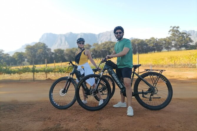 Stellenbosch Private E-Bike & Wine Tour - Key Points