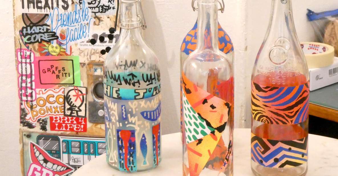 Street-Art Workshop: Bottle Customization With an Artist - Key Points