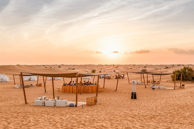 Sunset and Dinner Luxury Desert Experience With Transfers - Key Points