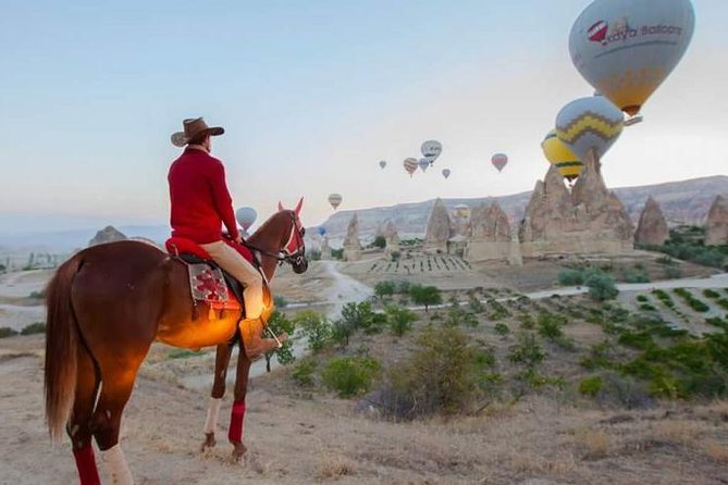 Sunset Horseback Riding Through The Valleys In Cappadocia - Key Points