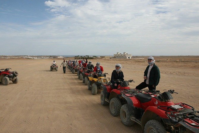 Super Safari 5in1quad Camel Ride Dinner African Nubian Show Star Gazing in Sharm - Key Points