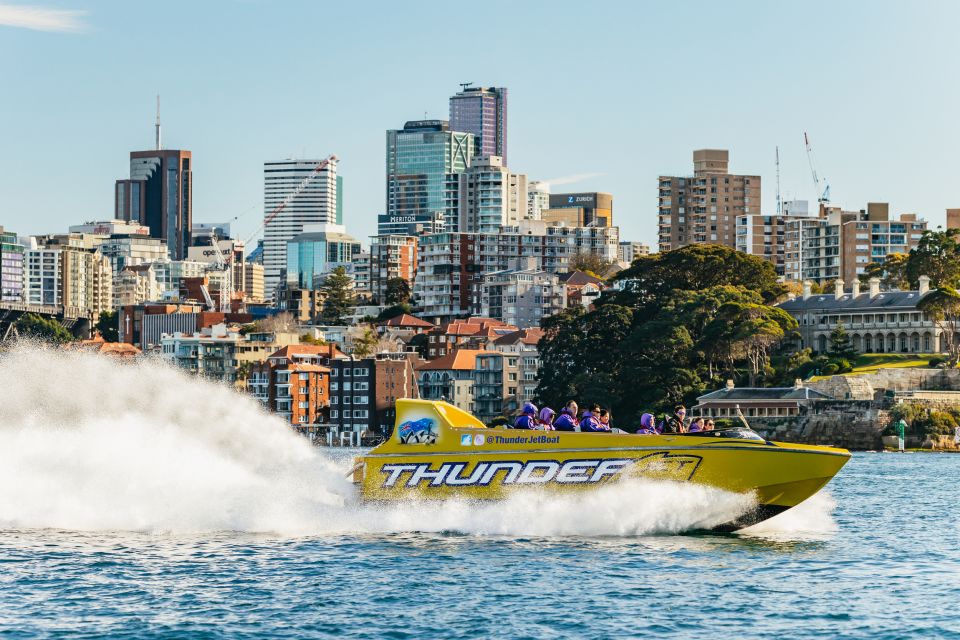 Sydney Harbour: Thunder Thrill Ride - Key Points