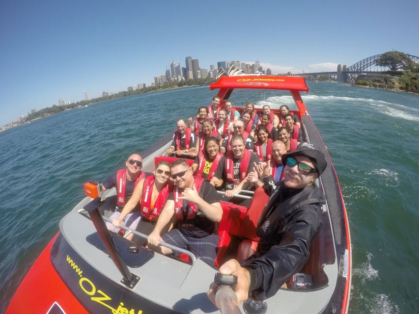 Sydney: Jet Boat Adventure Ride From Circular Quay - Key Points
