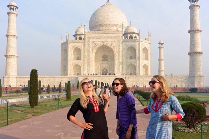 Taj Mahal Sunrise and Agra Fort Tour From Delhi By Private Car