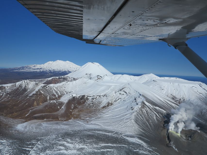 Taupo: Mt Ruapehu Volcanic Vista Flight - Key Points