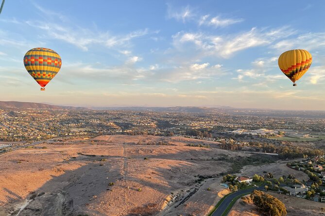 Temecula Private Hot Air Balloon Flight for up to 4 People - Inclusions