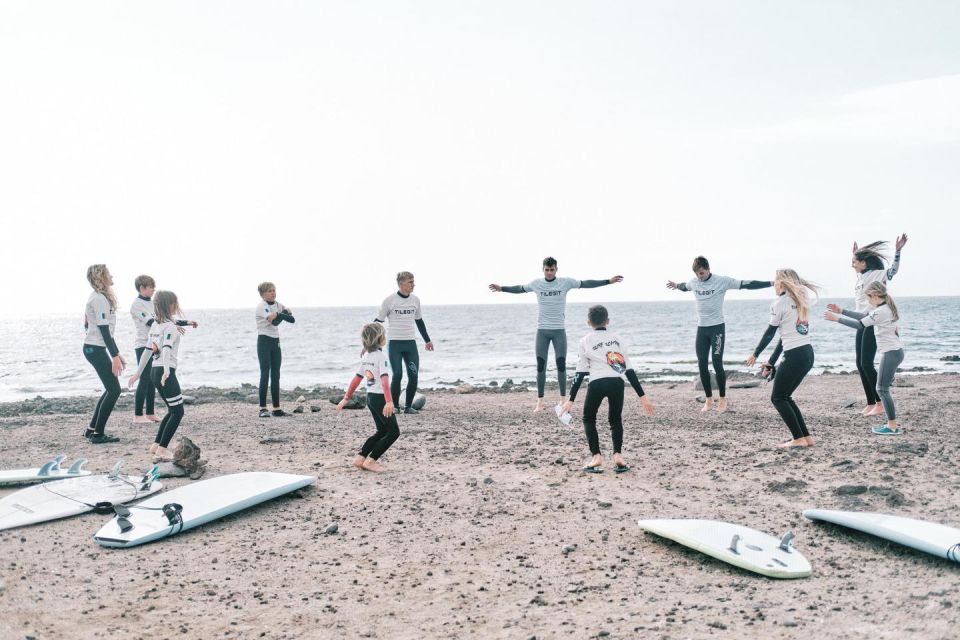 Tenerife: Surf Training With Videocorrection - Key Points