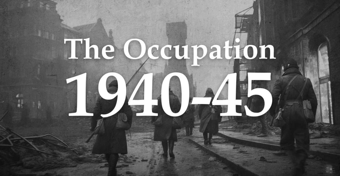 The Occupation of Copenhagen 1940-45 - Self-Guided Audiowalk - Key Points