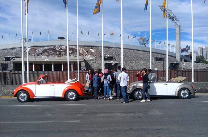The UNAM Campus VW Beetle Convertible or Classic Combi Private Tour - Key Points