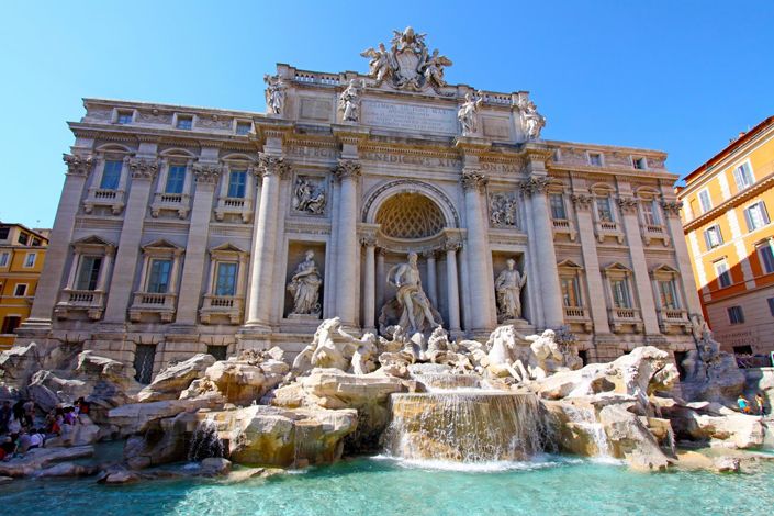 Through Eternity Rome: The Fountains, Squares Private Tour - Key Points