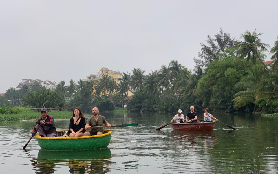 tranquil basket boat ride at water coconut forest Tranquil Basket Boat Ride at Water Coconut Forest