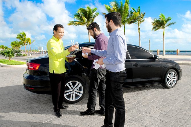 Transfers in Luxury Sedan From Cancun Airport - Key Points