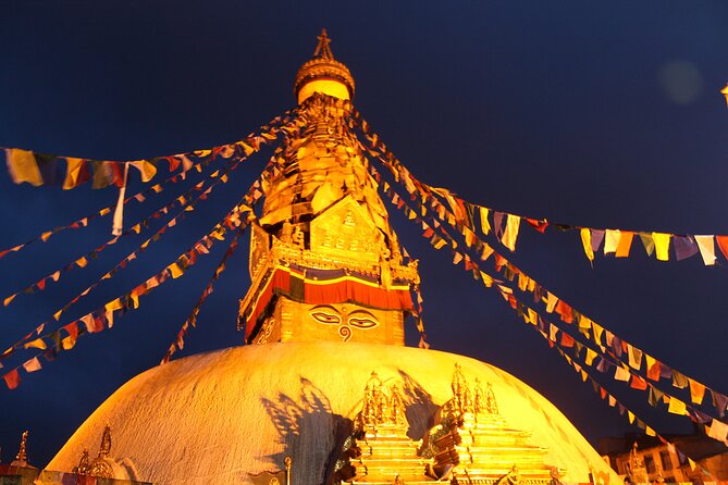 UNESCO World Heritage Site Swyambhunath Walking Tour - Key Points