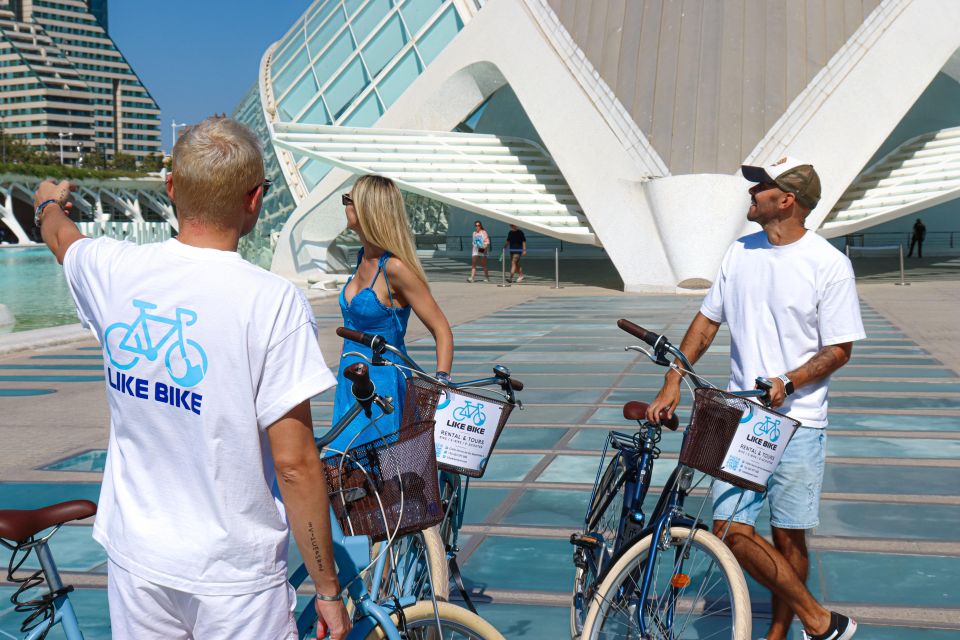 Valencia Daily Group Bike Tour in 3 Hours - Key Points