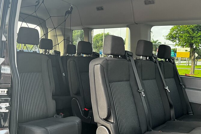 Van Up 14pax Ft Lauderdale to Port of Miami or Miami Hotel - Key Points