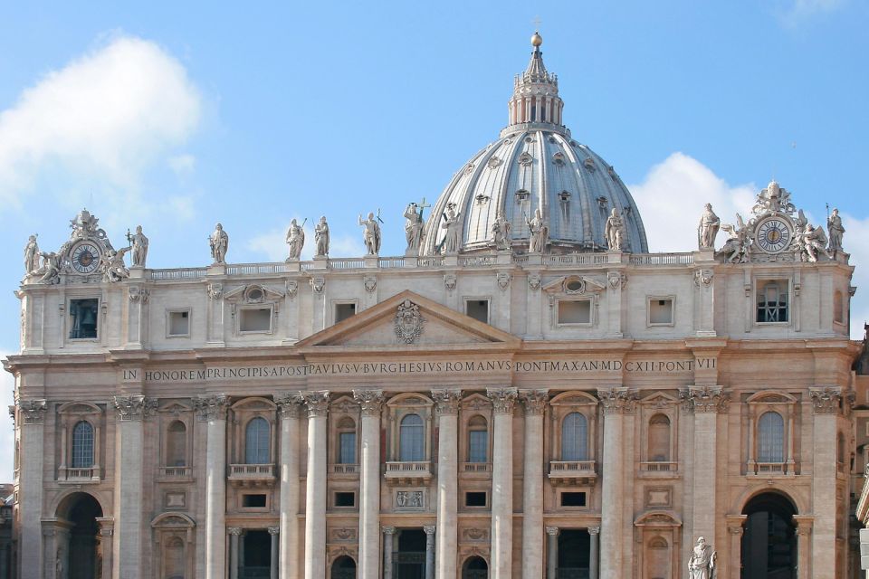 Vatican City: Sistine Chapel, Museums, Basilica Private Tour - Key Points