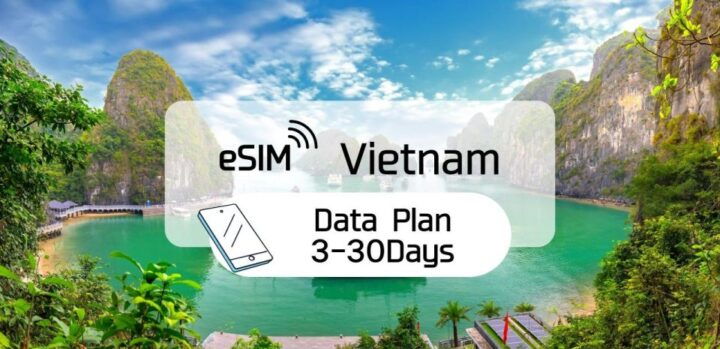 Vietnam: Esim Mobile Data Day Plan (3-30 Days) - Key Points