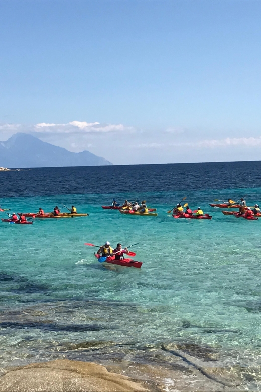 Vourvourou: Sea Kayaking Diaporos Island Private Day Tour - Location and Activity Details