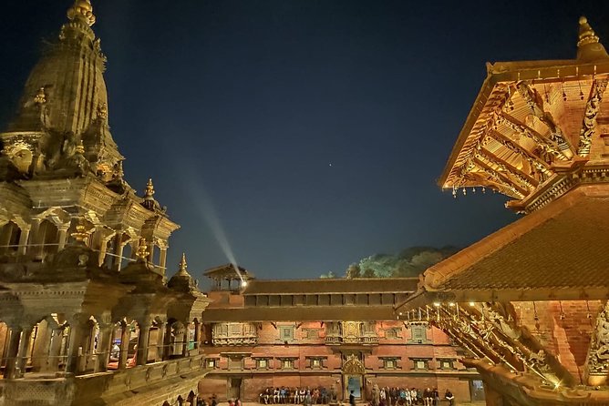 Walking Tour of Night Market and Night Life in Kathmandu