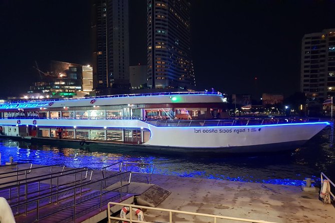 White Orchid Dinner River Cruise in Bangkok Admission Ticket - Key Points