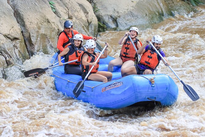 Whitewater Rafting 10km and Waterfall Trekking Tour From Chiang Mai - Key Points