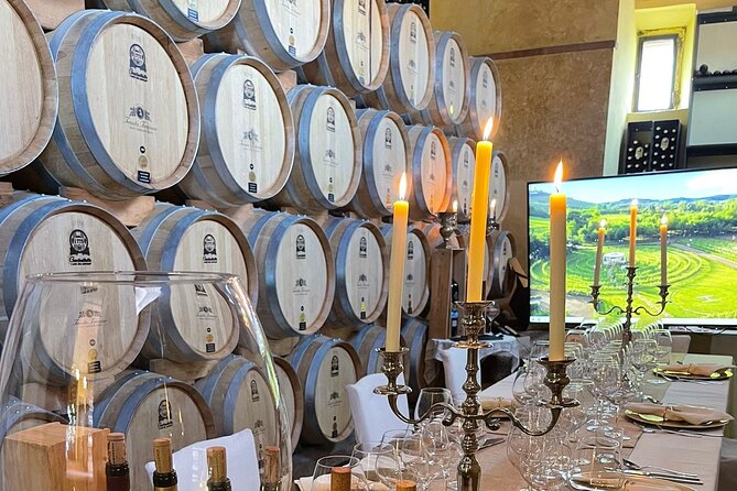 Winery Cave Dinner & Tasting in Tuscany - Romantic & Lovely - Key Points