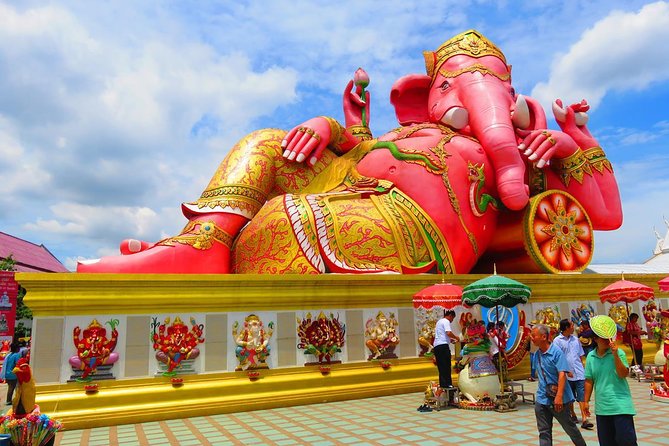 Worlds Tallest Ganesha and Temple of Bat Full Day Tour - Bangkok - Key Points