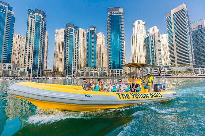 Yellow Boat Ride in Dubai With Sharing Hotel Pickup - Key Points