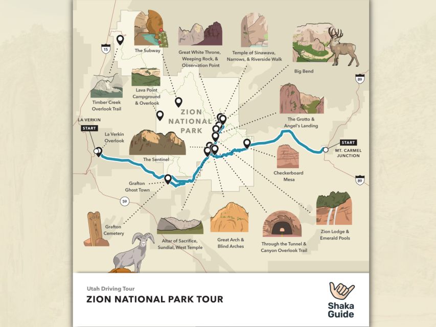 Zion National Park: Self-Guided Audio Tour - Key Points
