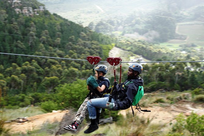 Zip-lining in Cape Town - Based at the Foot of the Table Mountain Reserve - Key Points