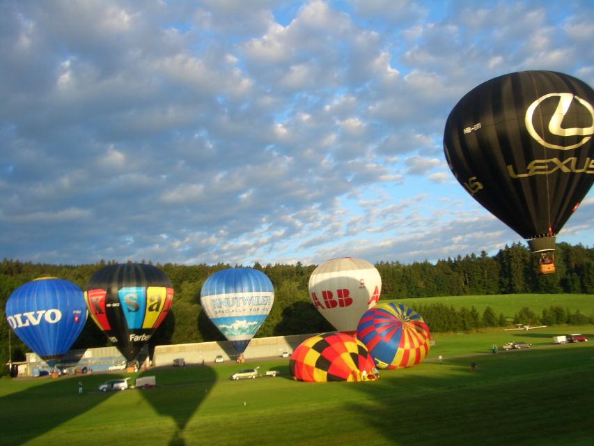 Zurich: Private Hot Air Balloon Ride & Champagne - Key Points