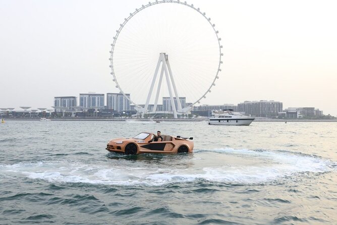 15 Mins Jet Car and 30 Mins Jet Ski Ride With Private Transfer