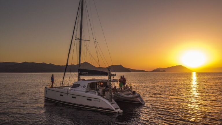 Adamas: Half-Day Sunset Cruise With Lunch