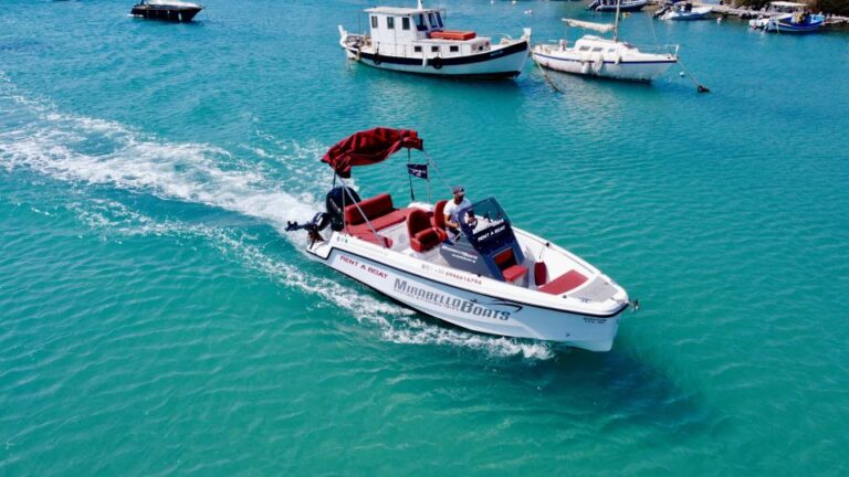 Agios Nikolaos: Motorboat or Speedboat Rental