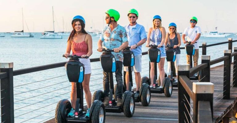 Airlie Beach: 3-Hour Sunset Segway Tour With Dinner