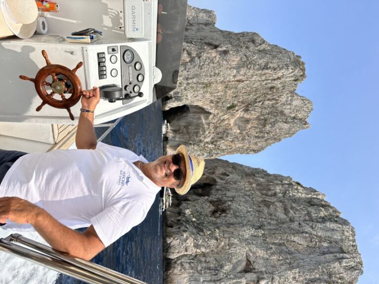 Amalfi Coast Boat Tour – Sorrentine Gozzo
