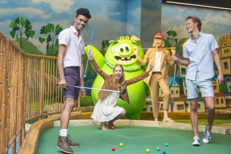 American Dream: Angry Birds Mini Golf Ticket