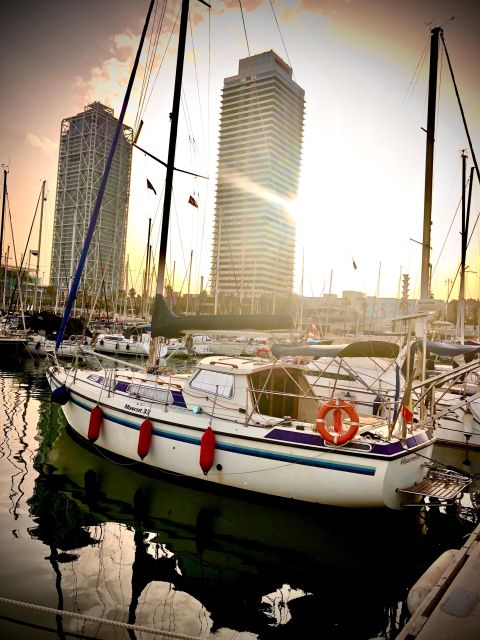 Aperitif on Boat in the Port -Magical Atmosphere