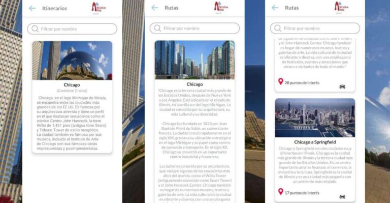 App Chicago Self-Guided Tours With Multilingual Audioguides