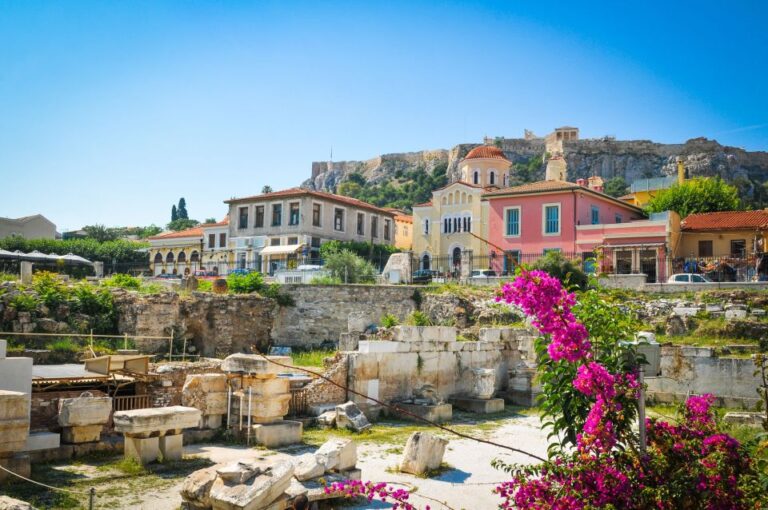 Athens: Plaka to Acropolis Smartphone Audio Tour