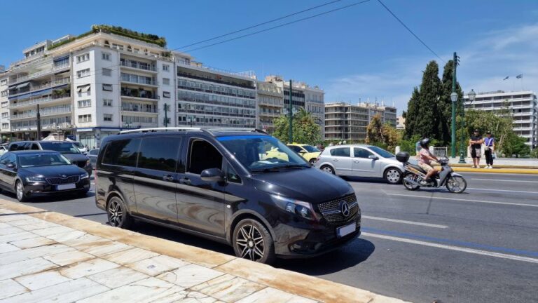 Athens to Kyllini Economy Transfer Van and Minibus