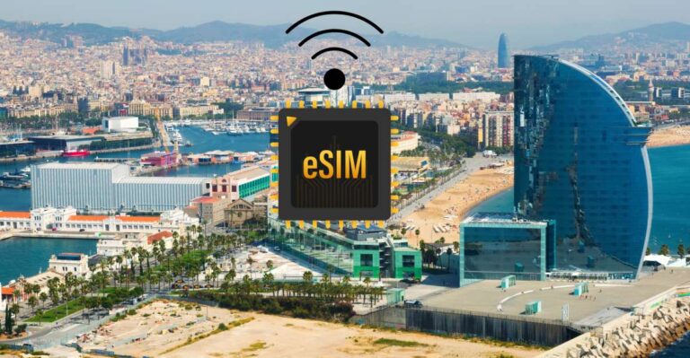 Barcelona: Esim Internet Data Plan for Spain High-Speed 4G