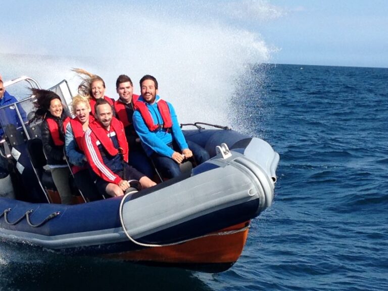 Barcelona: High Speed Powerboat Ride and Sightseeing Tour