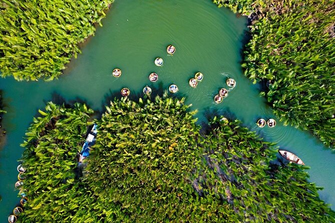 Basket Boat Ride, Coconut Forest, Sunset and Hoi An Town by Night