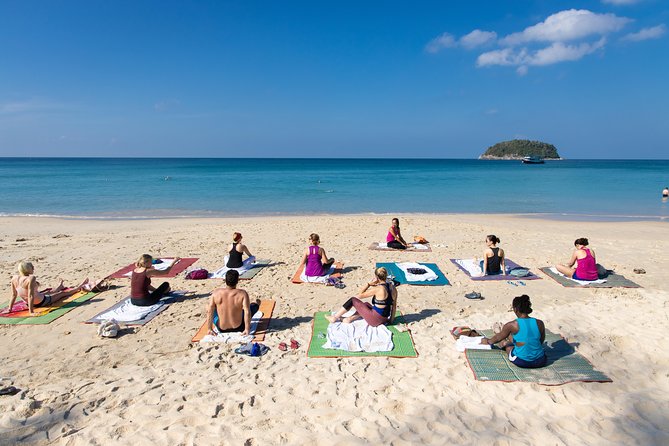 1 beach yoga class in phuket Beach Yoga Class in Phuket